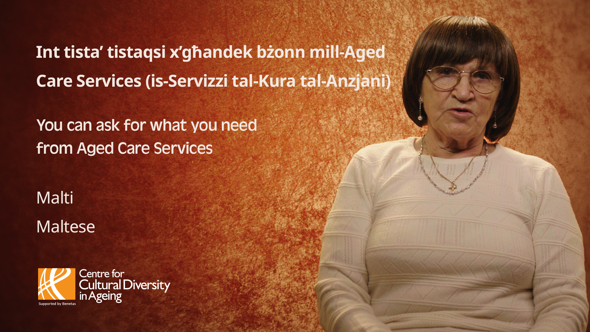 You can ask for what you need from aged care services maltese thumbnail