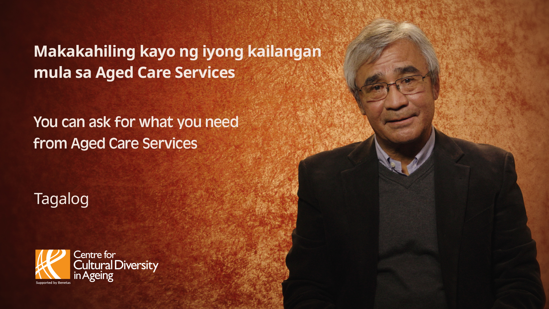 You can ask for what you need from aged care services tagalog thumbnail