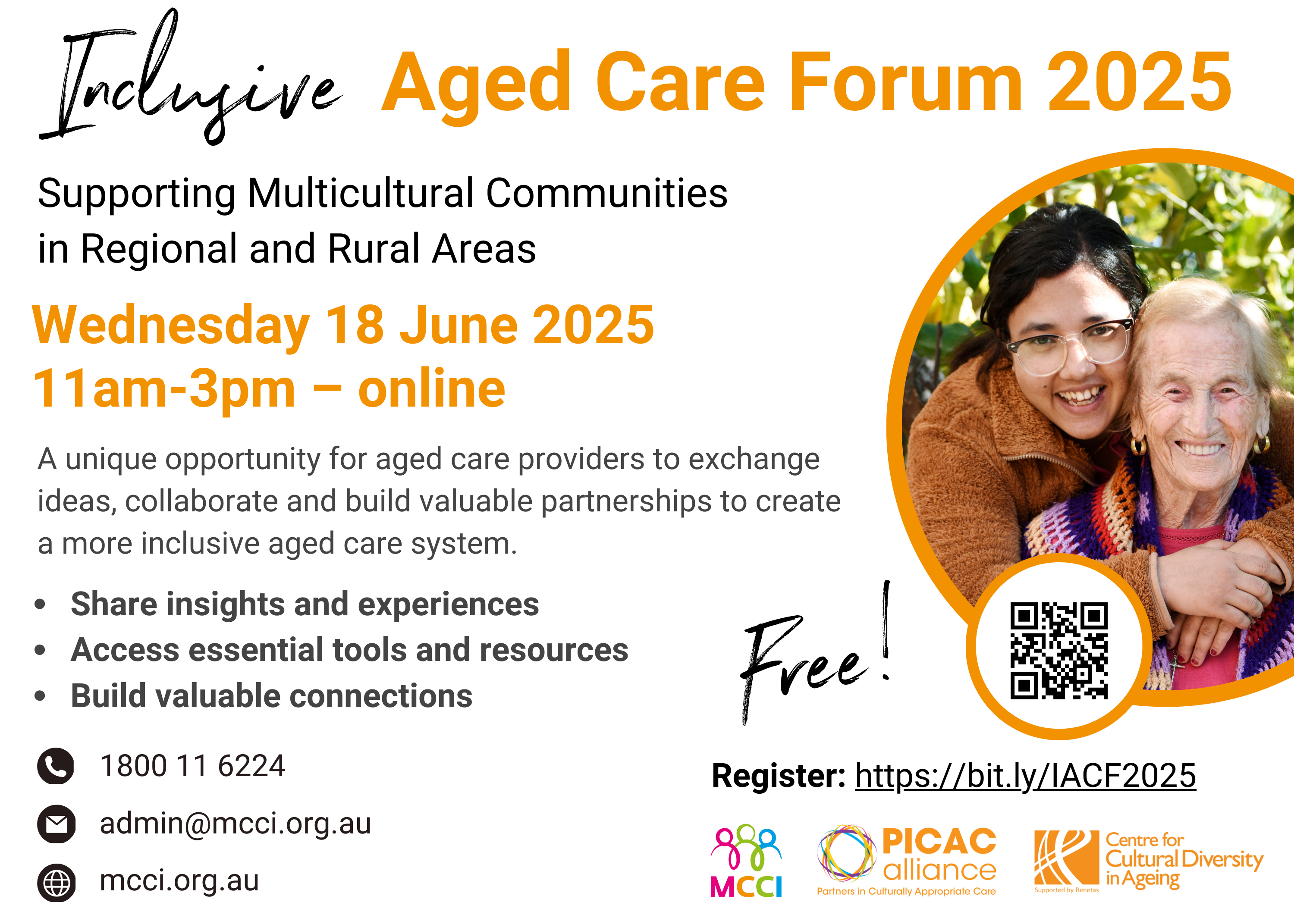Upcoming 18th June: Inclusive Aged Care Forum 2025